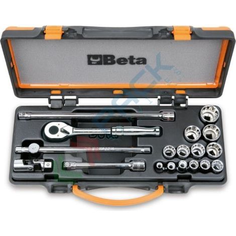 Set chiavi a bussola e accessori 3/8 beta 910as/mbm-c18 - 18 (1/2)