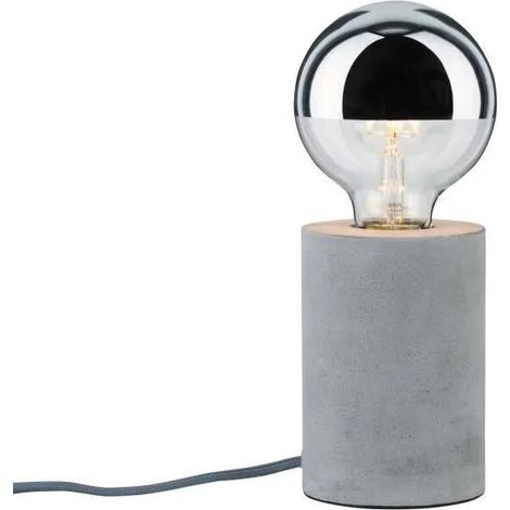 Paulmann Neordic Mik lámpara de mesa gris 22 cm