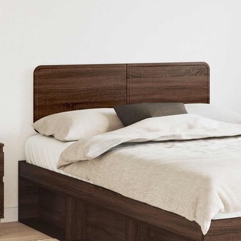 Headboard Brown Oak Engineered wood vidaXL (1/5)