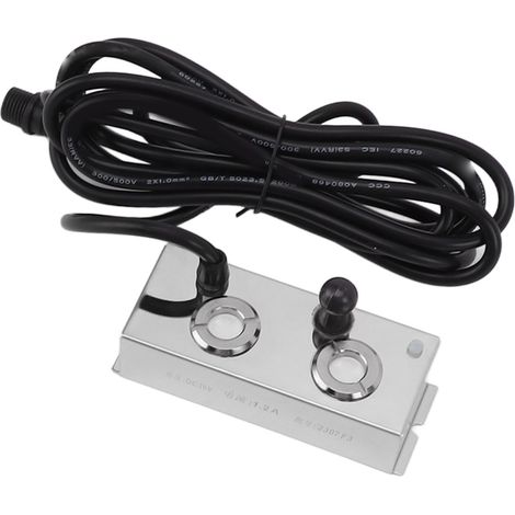 Générateur de brouillard ultrasonique en acier inoxydable pour serres jardins pelouses bassins AC100‑240V prise UE (1/5)