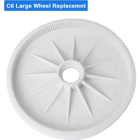 Großes Ersatzrad C6, kompatibel mit Polaris 180/280 C-6 Poolreiniger (2er-Pack) (1/3)