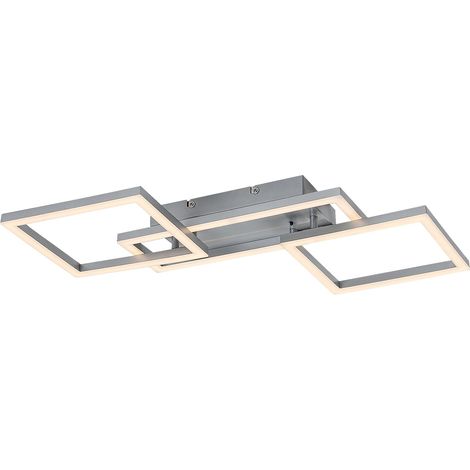 Plafoniera LED Ellinor Rabalux cromata dimmer CCT telecomando (1/5)