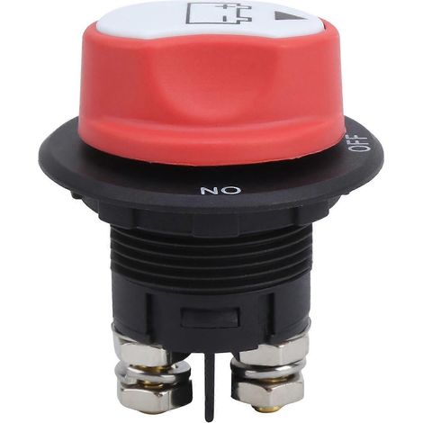100A DC32V Batterietrennschalter mit Stromabschaltung für Auto, LKW, Wohnmobil, Boote