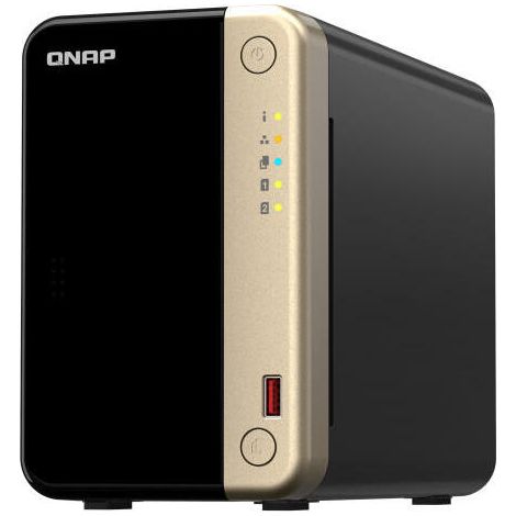 TS-264 NAS Torre Ethernet Negro, Oro N5095 (1/4)