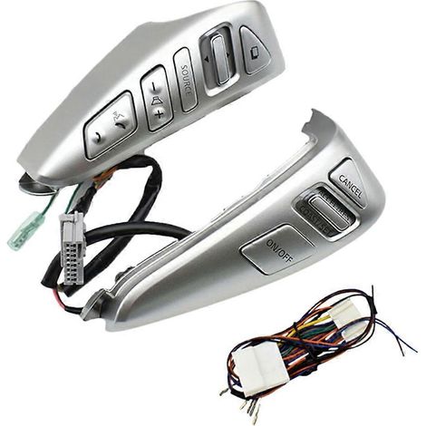 Botón de control de crucero del volante para Nissan TIIDA SENTRA Livina SUNNY ALMERA 25550-3DA6A (1/5)