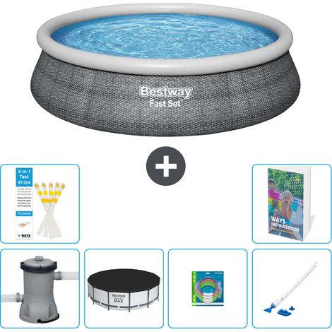 Bestway Piscina Bestway Fast Set Rotonda - 457x84 cm - 7-pezzi  S269
