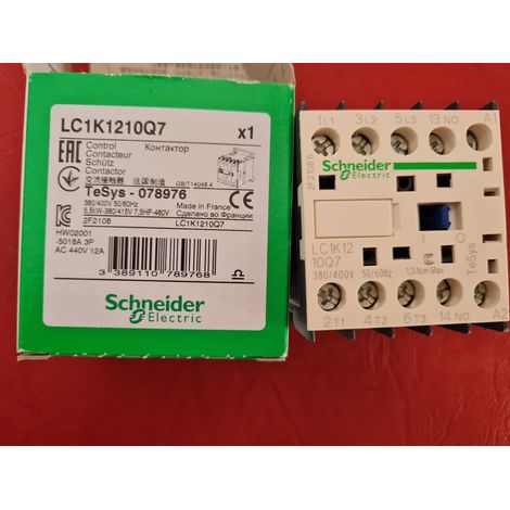 LC1K1210Q7 400V 5,5kW , SCHNEIDER Contacteur