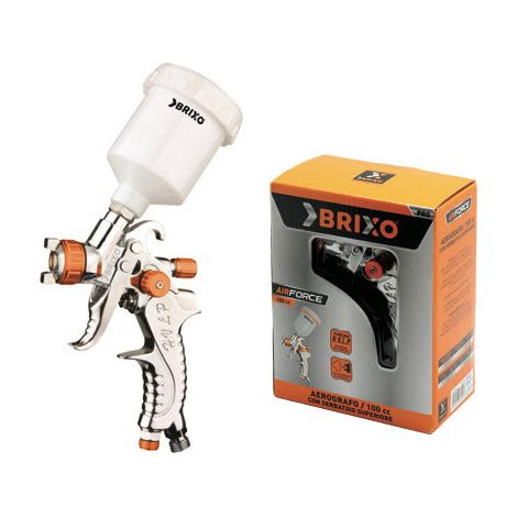 Aerógrafo Brixo AirForce 100 cc depósito superior – Brixo