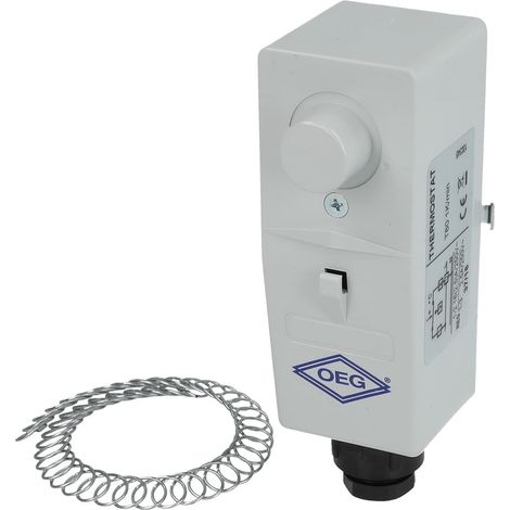 Thermostat de contact 20 - 90 °C avec réglage intérieur