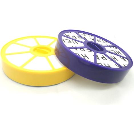 YanBan Kit de filtre HEPA avant et arrière pour Dyson aspirateur DC05 DC08 DC15 DC19 DC20 DC21 pré-post-moteur inférieur supérieur anti-allergie (1/4)