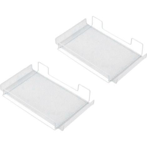 Router-Rack-Halterung zur Wandmontage, ohne Bohren, TV-Set-Top-Box-Aufbewahrungsgestell, japanischer Stil, Weiß-JXLGV (1/5)