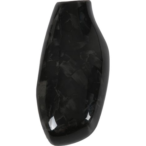 Cache de pommeau de levier de vitesse en fibre de carbone forgée, compatible avec BMW Série 5, 6 et 7, G30, G11, X3 et X4 (conduite à gauche). (1/5)