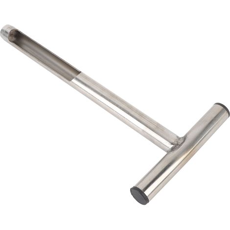 Campionatore di terreno da 30 cm, con impugnatura a T in acciaio inossidabile, sonda di campionamento portatile e resistente per giardino, prato e azienda agricola. (1/5)