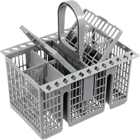 Panier à couverts universel pour lave-vaisselle, panier de rechange portable pour couverts, support pour lave-vaisselle, rangement pour la maison (1/3)
