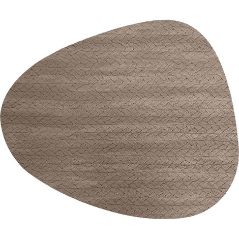 Sottopiatto Olivia 39x30,5cm Taupe Peraga Christmas