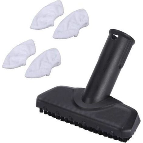 Brosse à Main et Tête de Rechange pour Balai Vapeur, Compatible avec Kärcher SC1 SC2 SC3 SC4 SC5, Accessoires de Nettoyage à la Vapeur (1/5)