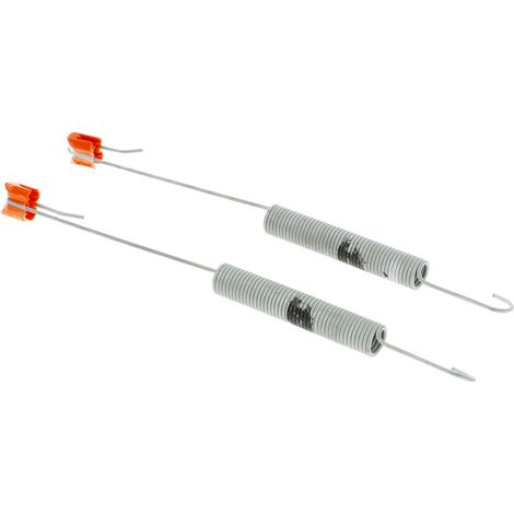 Reconditionné-Ressort noir 287mm  AS0022757 pour Lave linge BRANDT, THOMSON, VEDETTE