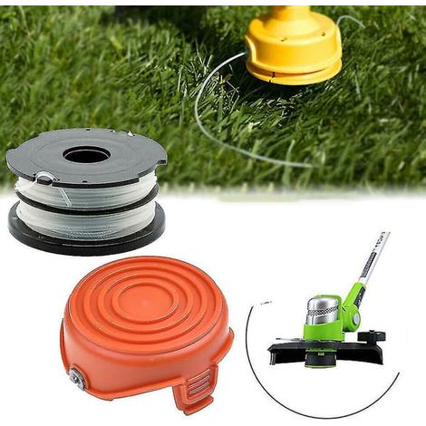 Capuchon de bobine de coupe-bordures Black & Decker, couvercle orange pour GL675 GL680 GL685 GL686 GL687 GL690 - Pièces détachées pour coupe-bordures - FO (1/3)