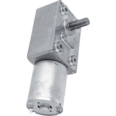 Reversibler Schneckengetriebemotor mit hohem Drehmoment, 12 V Gleichstrom, Untersetzungsmotor (6 U/min) (1/5)