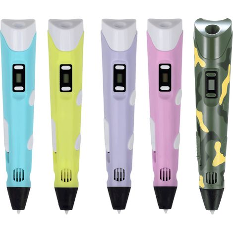 Stylo 3D, pinceau 3D, stylo à trois positions, stylo 4D, kit de stylo 3D de deuxième génération, jouet cadeau pour enfants