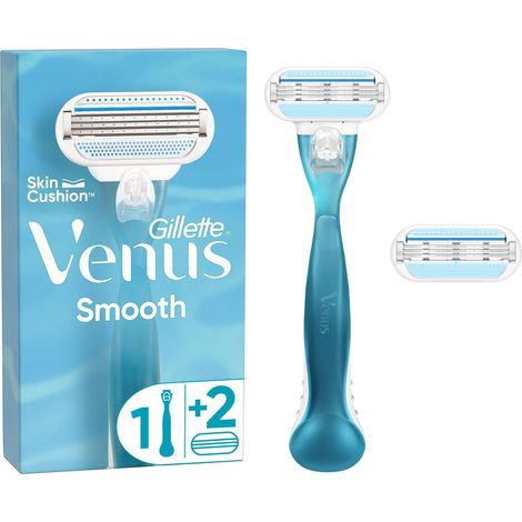 Smooth razor 2 razor blades