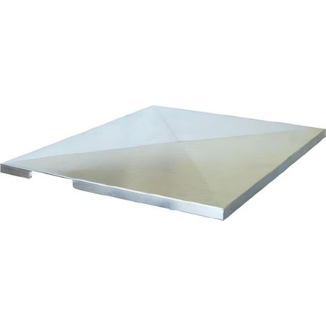 Couvercle pour plancha coloris Gris - 64 x 58,5 cm