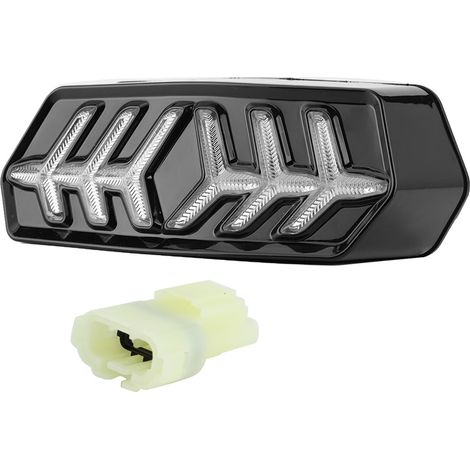 Feu arrière moto clignotant stop compatible Honda MSX125 CBR650F CTX700 CTX700N YG-125 (1/5)
