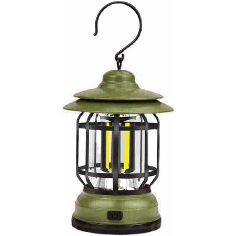 Hängende LED-Campinglaterne für den Garten, dimmbare Lichterkette für den Außenbereich, wasserdicht, Retro-Stil, weißes Licht, ideal für Balkon oder Garten. (1/5)