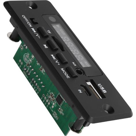 Carte de décodage TF02CAV 12V5V, module de décodage WAV universel, amplificateur et décodeur FM MP3 (1/5)