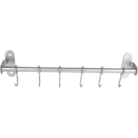 Wandmontierte Aufbewahrungsregale, Topfdeckelhalter, Utensilienhaken, Küchenhelfer, Zubehör, Einzelstange (1/5)