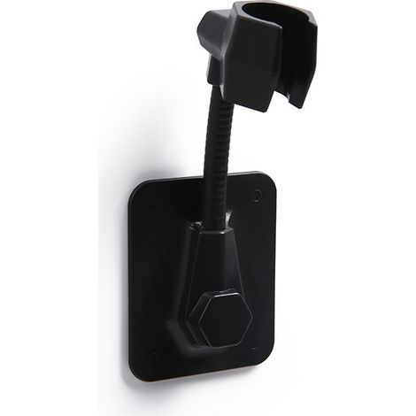 Support de pommeau de douche mural réglable et auto-adhésif, support de pommeau de douche universel sans perçage - 3 pièces (1/5)