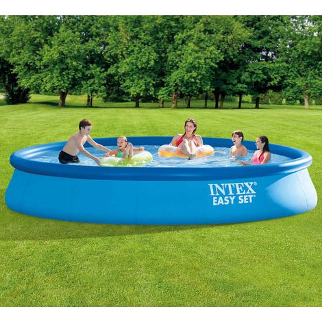 Piscina Easy Set con Sistema di Filtri 457x84 cm INTEX (1/5)