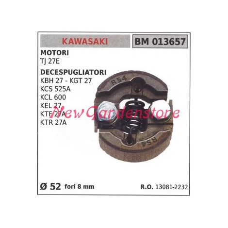 KAWASAKI komplette Kupplung KBH 27 KGT 27 Freischneidemotor Ø 52 013657