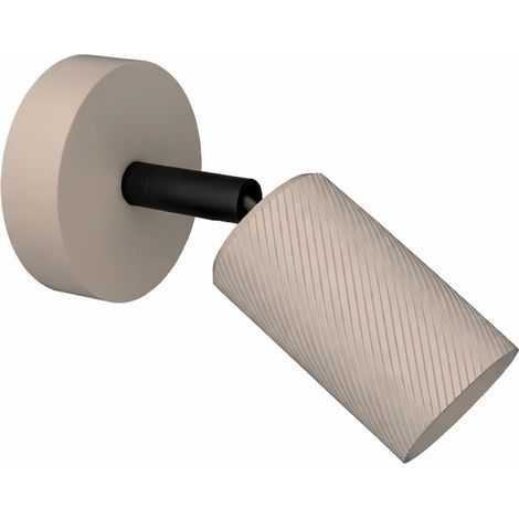 Lampe murale Bronx brun sable - SG-70645