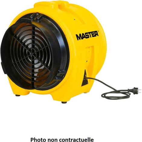 Master Klimatechnik BLM 6800 Ventilateur de sol 350 W jaune, noir S125421 (1/3)