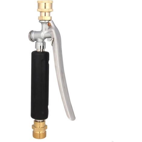 Extension rod for residential high-pressure cleaners used in cleaning air conditioner coils and exterior maintenance (A) (1/5)