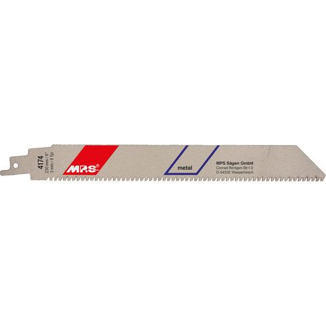 Lame de scie alternative MPS 4174, paquet de 1 unité, compatible avec les outils standard.