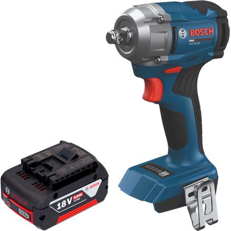 Visseuse à chocs sans fil Bosch GDS 18V-350 Professional 18 V, 350 Nm, 1/2", sans balais + 1 batterie 5,0 Ah - sans chargeur (1/5)