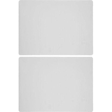 Dessous de plat rectangulaires anti-brûlures pour table basse, style moderne, lot de 4. (1/5)