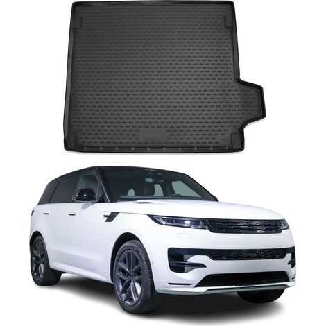 OMAC Tapis de Coffre Compatible avec Land Rover Range Rover Sport 2018-2022 sans Rail Noir (1/5)