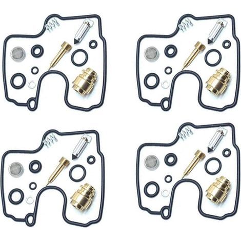 4er Pack Kit di riparazione carburatore Per Kawasaki Per Ninja ZX600G1 1998-2002