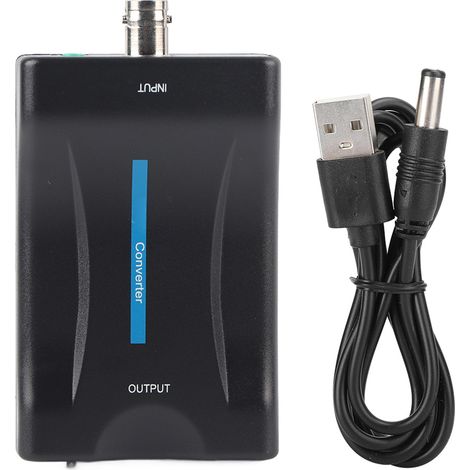 BNC-zu-HDTV-ABS-Konverter – Verlustfreier 1080p/720p-HD-Displayadapter für Überwachungskameras (1/5)
