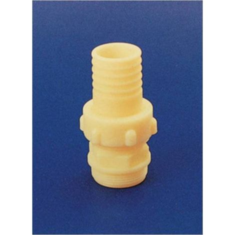 10 x RACCORDO NYLON DIRITTO 3 PZ 2044 D 25 MM X 1