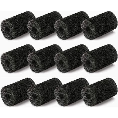 12 pezzi di ricambio per il tubo terminale del pulitore per piscine Polaris Vac-Sweep – adatti ai modelli 180, 280, 360, 380, 480 e 3900 (con guarnizione in schiuma all'estremità del tubo). (1/4)