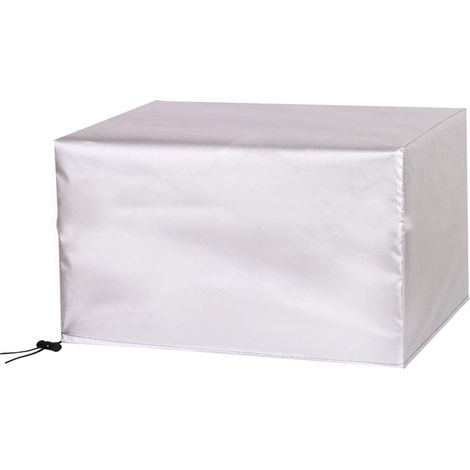 Housse Salon de Jardin 100x80x75cm Tissu Oxford 300D très résistant Housse de Protection pour Mobilier Housse de Table de Jardin Extérieur Imperméable Anti-UV Résistant Au Froid Coupe-Vent (1/4)