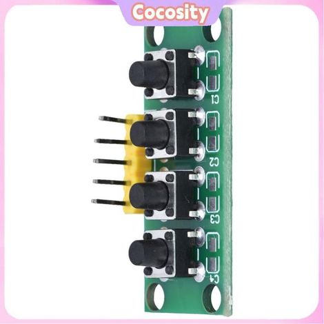 Module de clavier - COCOSITY - Module 4 boutons - PCB double face 1,6 mm - Grande dissipation thermique (1/5)