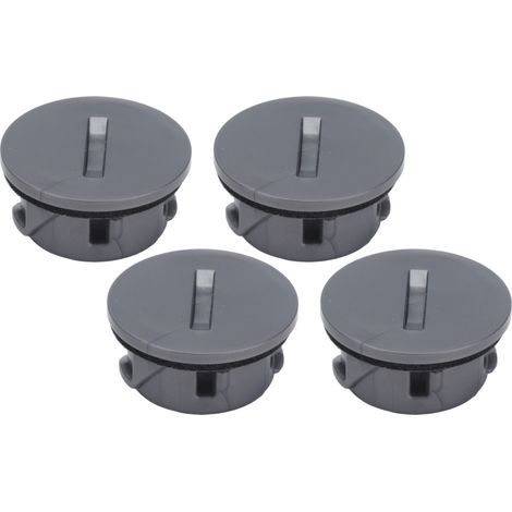 Lot de 4 capuchons d'extrémité pour brosse motorisée Dyson V6, DC35, DC44, DC59, DC62, SV03 (1/5)