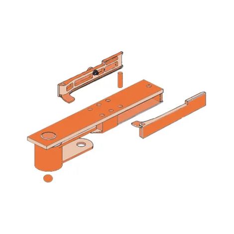 faac pièce détachée déverrouillage levier pour ouverture 110g 424010 (1/3)