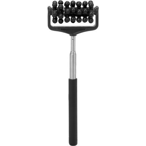 Rouleau de massage télescopique pour le dos, la tête et les bras, réglable, pour la détente musculaire - Bleu foncé (1/5)