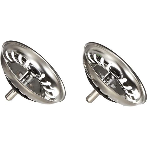 TEKA UNIVERSAL-SPÜLMITTELFILTER-GITTERSTÖPSEL (81 x 31 mm) MIT MITTELWELLE (2 STÜCK) (1/5)